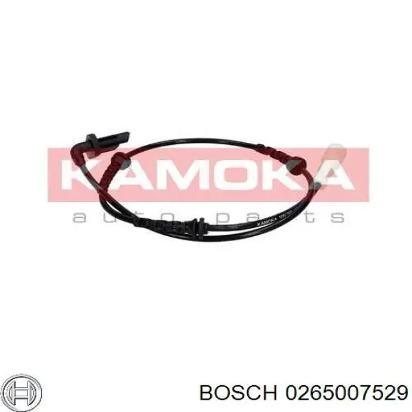 0265007529 Bosch sensor abs trasero izquierdo