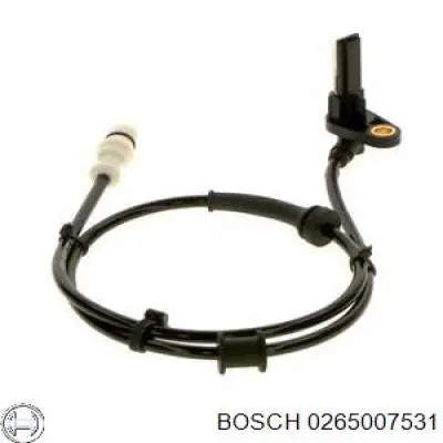0265007531 Bosch sensor abs trasero derecho