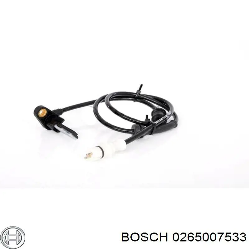 0265007533 Bosch sensor abs trasero derecho