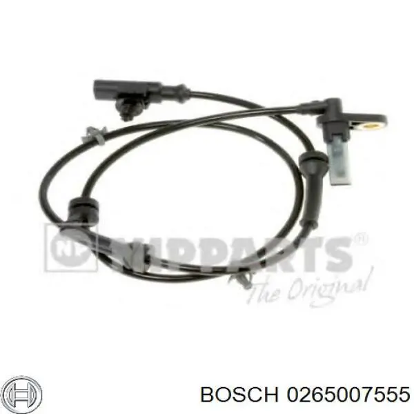 0265007555 Bosch sensor abs trasero izquierdo
