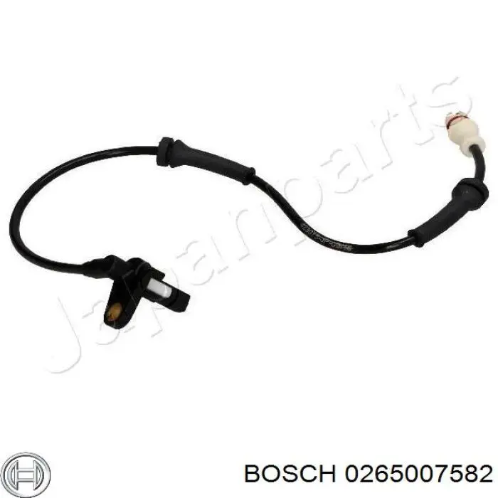 0 265 007 582 Bosch sensor abs trasero derecho
