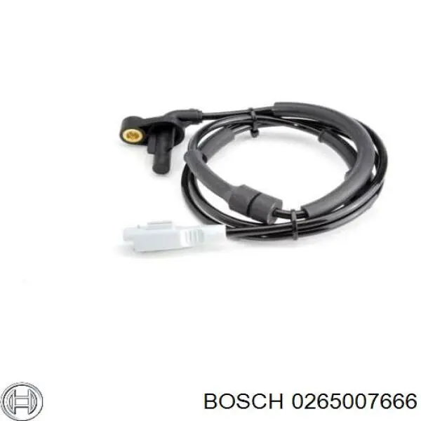 0265007666 Bosch sensor abs delantero