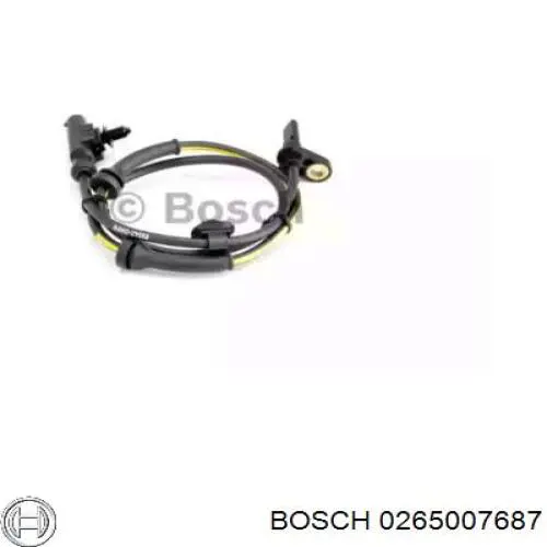 0265007687 Bosch sensor abs delantero