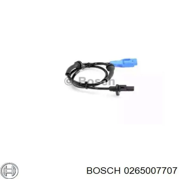 0265007707 Bosch sensor abs trasero