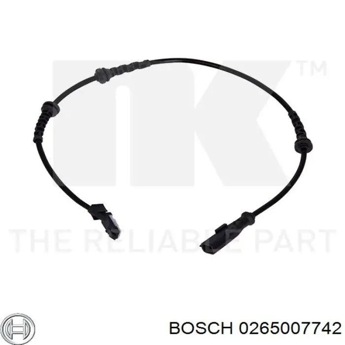 0265007742 Bosch sensor abs delantero