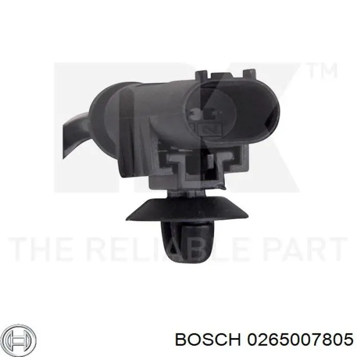 Sensor ABS delantero derecho Bosch 0265007805 precio, desde 28,08 EUR