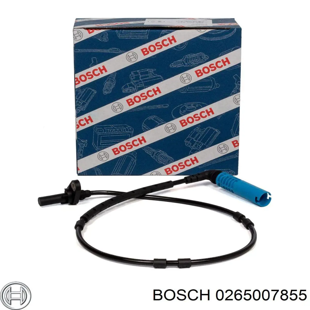Sensor ABS trasero Bosch 0265007855