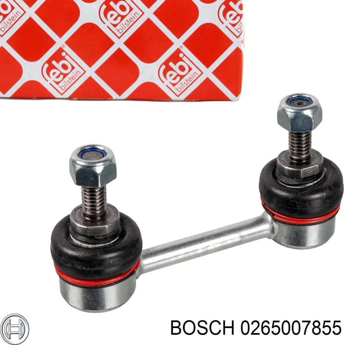 0265007855 Bosch Sensor de freno, trasero