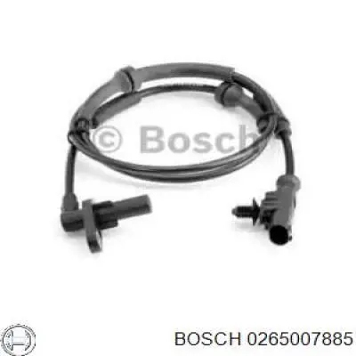 Sensor ABS de rueda delantera Bosch 0265007885 precio, desde 26,86 EUR