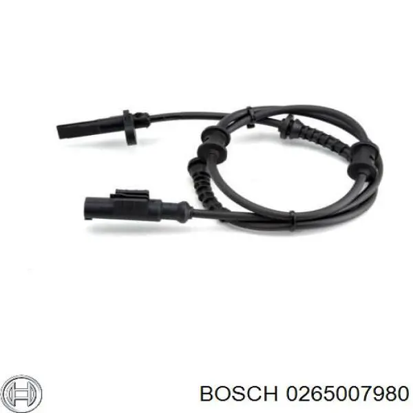 0265007980 Bosch sensor abs trasero