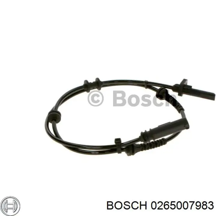 0265007983 Bosch sensor abs trasero