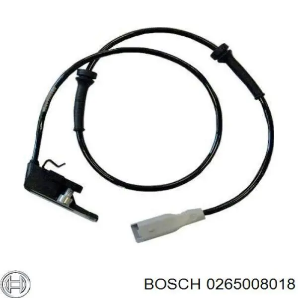 0265008018 Bosch sensor abs trasero