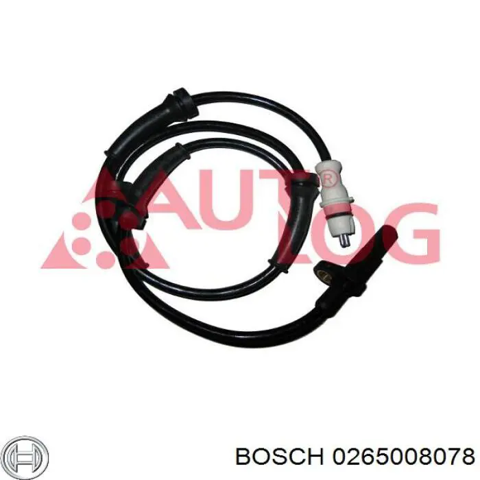 0265008078 Bosch sensor abs trasero