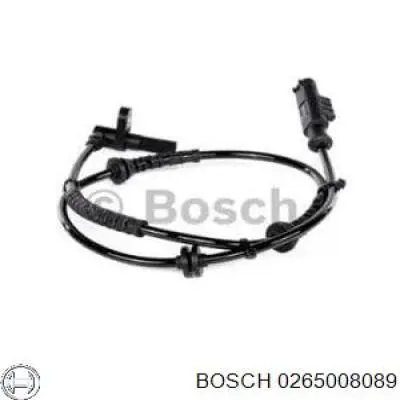 0265008089 Bosch sensor abs delantero