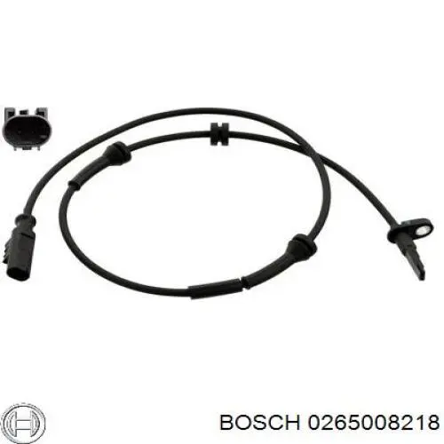 0265008218 Bosch sensor abs delantero