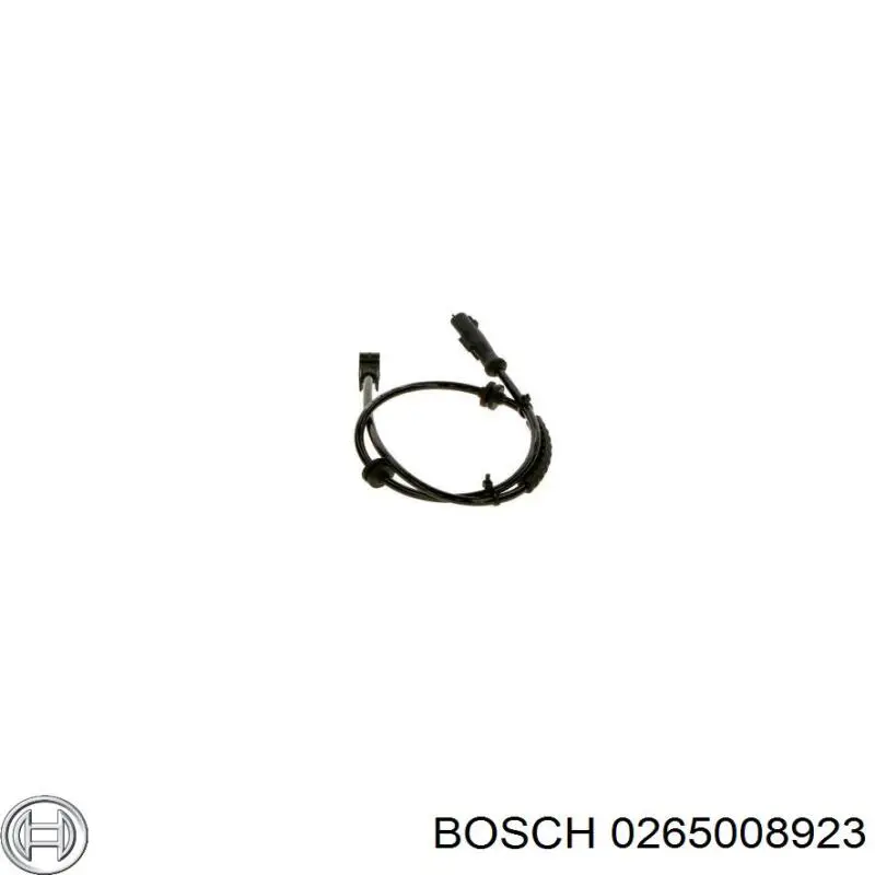 Sensor ABS trasero 0265008923 Bosch