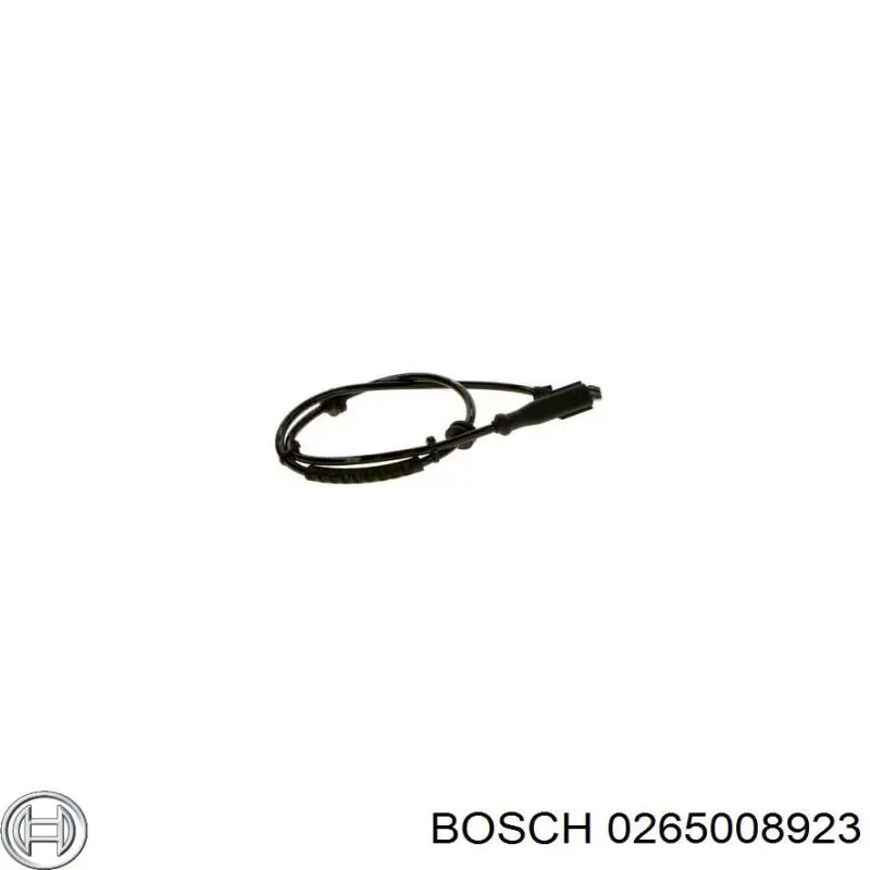 Sensor ABS trasero Bosch 0265008923