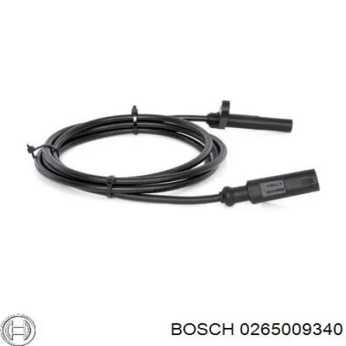 0265009340 Bosch sensor abs trasero izquierdo