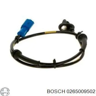 Sensor ABS trasero para Opel CROSSLAND (P17)