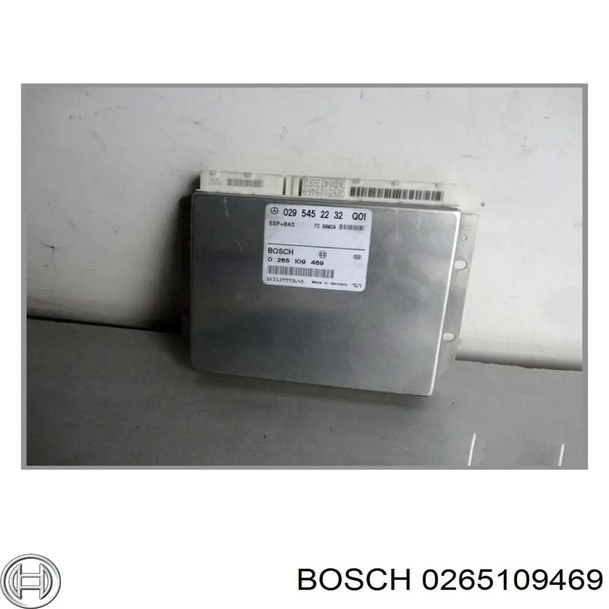 Módulo de control de ESP 0265109469 Bosch