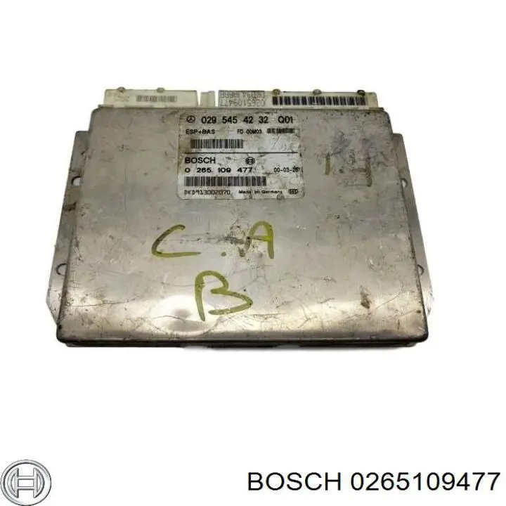 0265109477 Bosch módulo de control esp