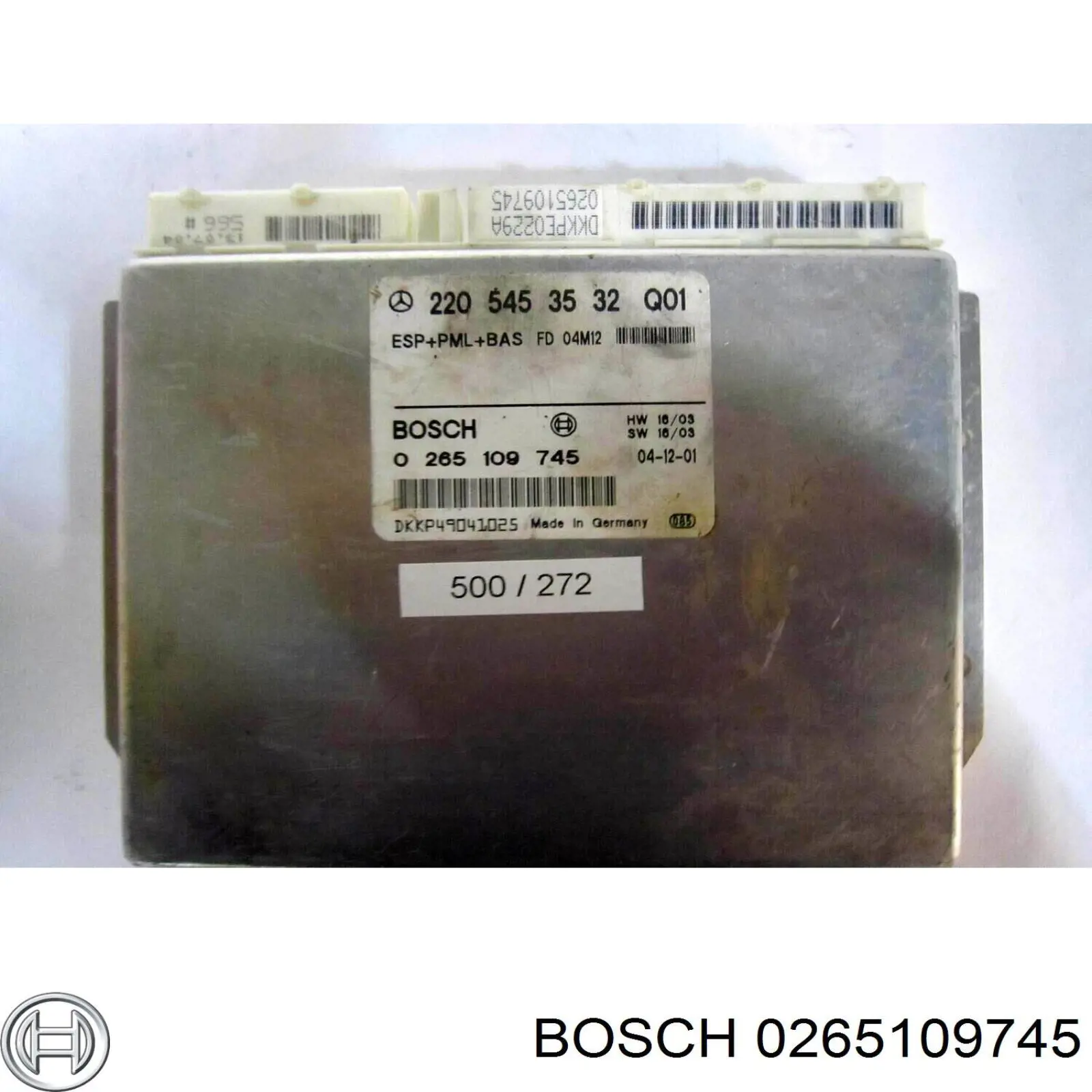 0265109745 Bosch módulo de control esp