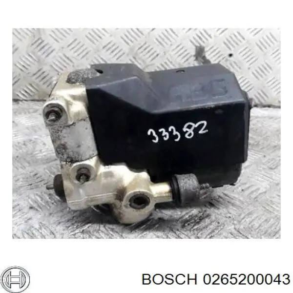 0265200043 Bosch módulo hidráulico abs