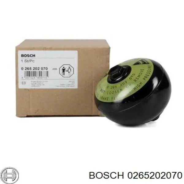 Acumulador de presión del sistema de frenos Bosch 0265202070