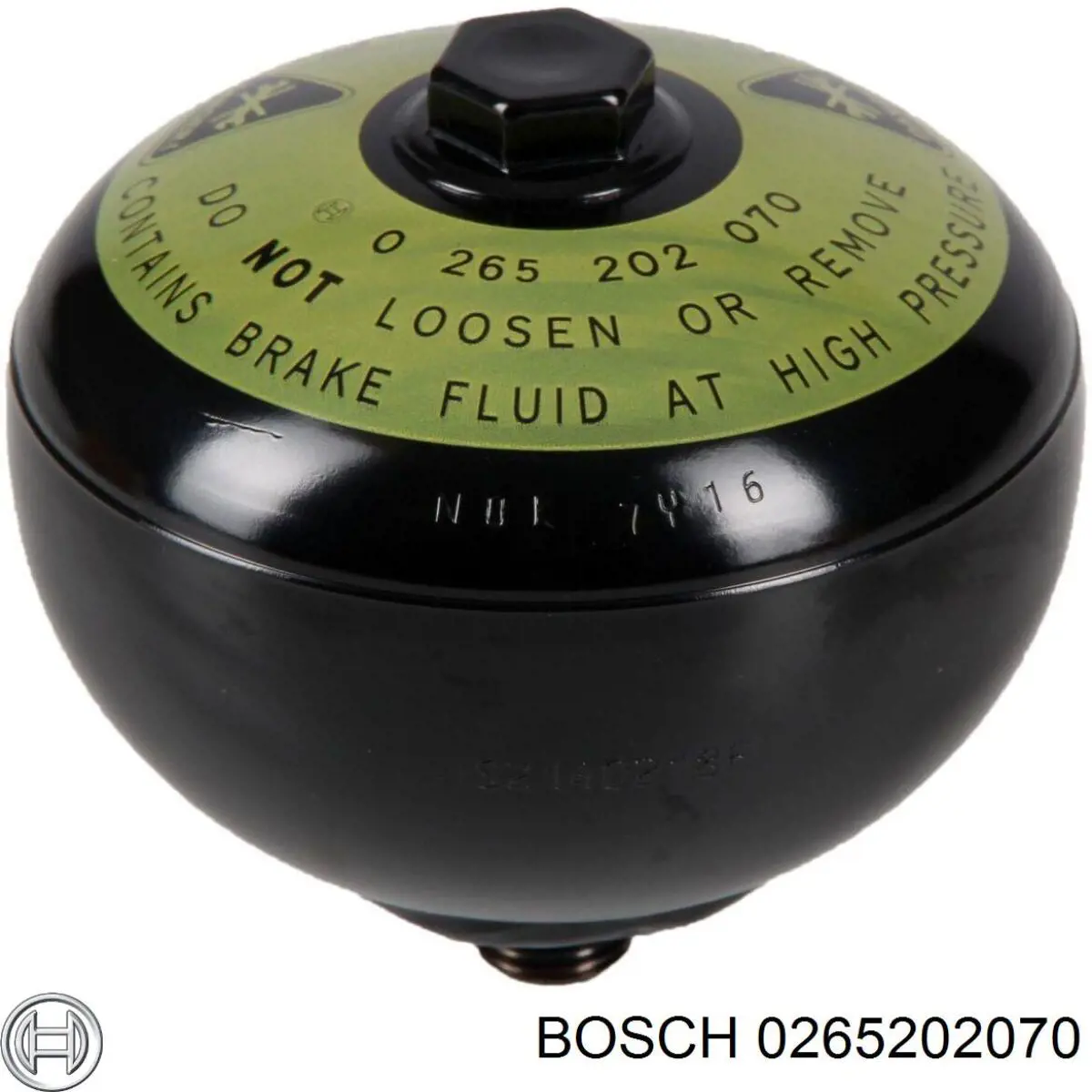 0265202070 Bosch Acumulador hidráulico