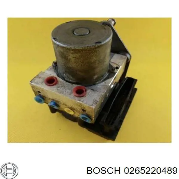 0265220489 Bosch módulo hidráulico abs