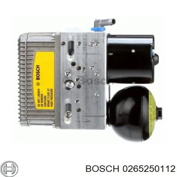 0265250112 Bosch Unidad de control ABS hidráulico