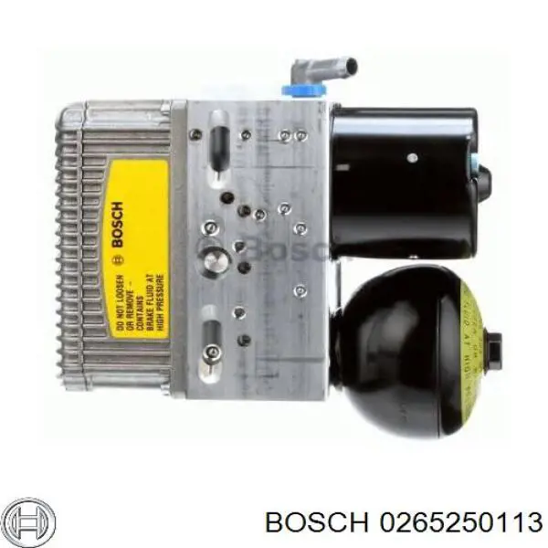 0265250113 Bosch Unidad de control ABS hidráulico
