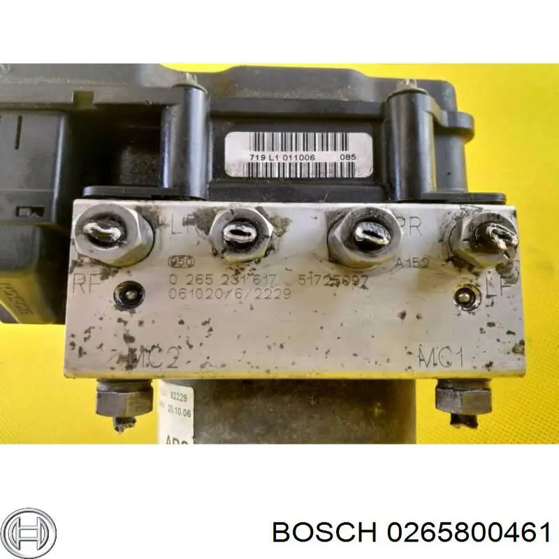 0265800461 Bosch módulo hidráulico abs