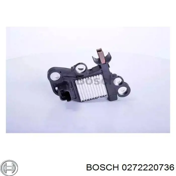 0 272 220 736 Bosch regulador del alternador