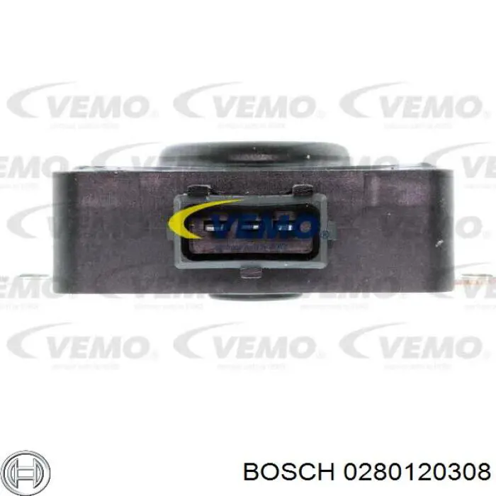 0280120308 Bosch sensor, posición mariposa