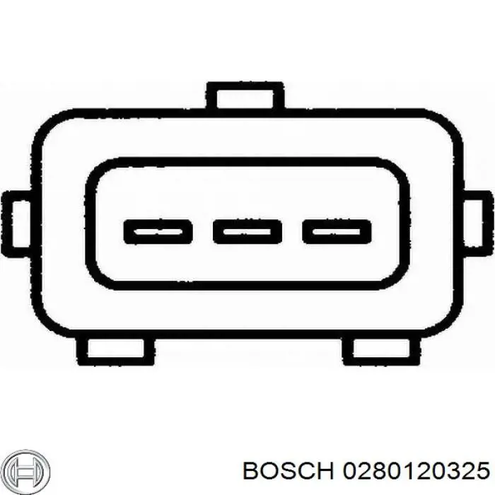 0280120325 Bosch sensor, posición mariposa