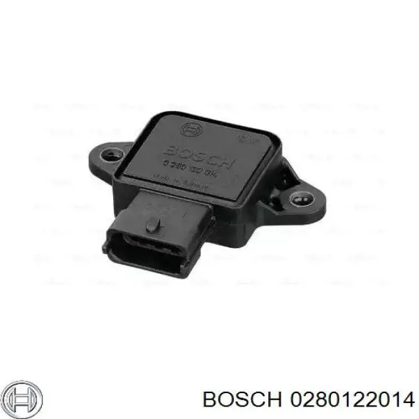0280122014 Bosch Sensor de posición del acelerador