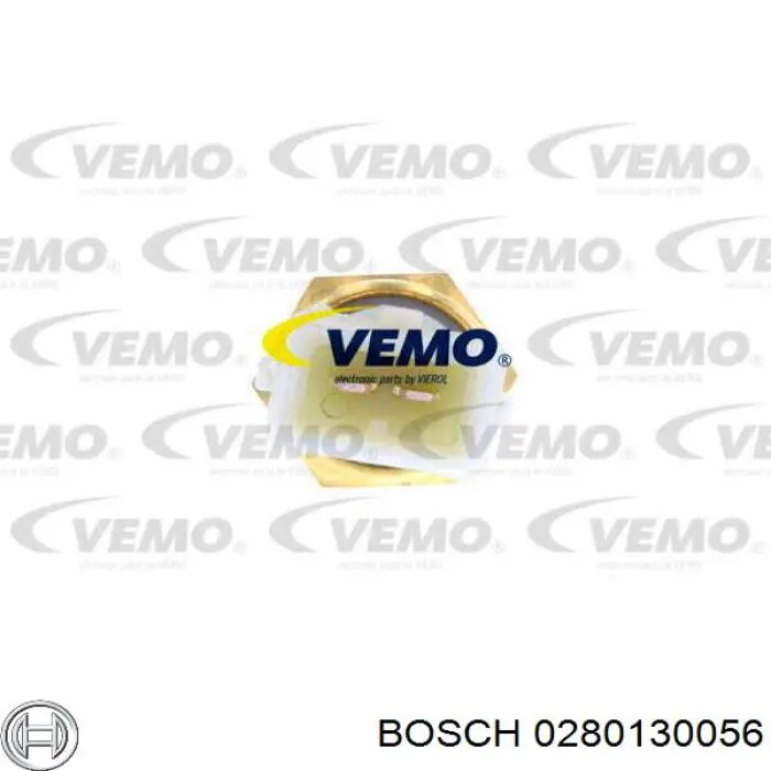 0280130056 Bosch sensor de temperatura del refrigerante, salpicadero
