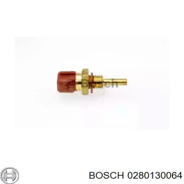 Sensor de temperatura del refrigerante BOSCH 0280130064