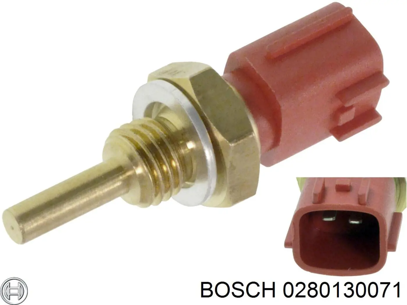 Sensor de temperatura del refrigerante BOSCH 0280130071