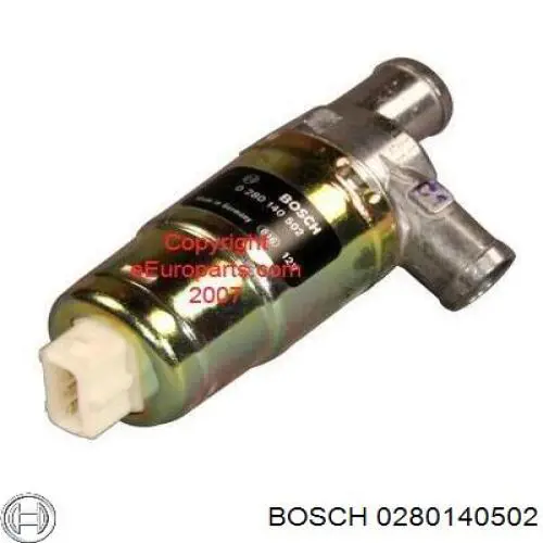 0280140502 Bosch válvula de mando de ralentí