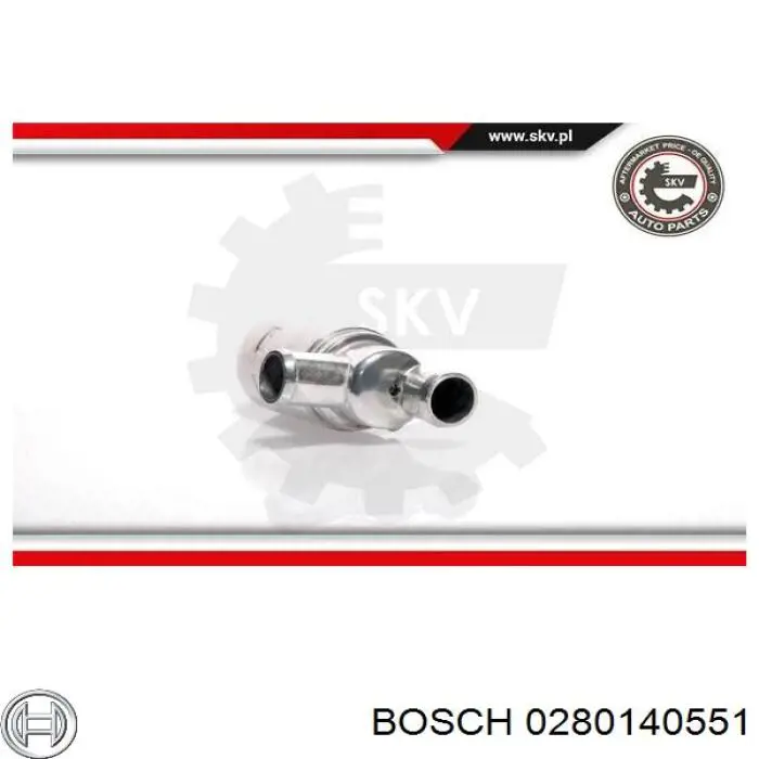 0280140551 Bosch Regulador de ralentí