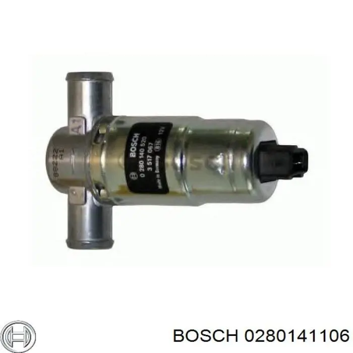 0280141106 Bosch válvula de mando de ralentí