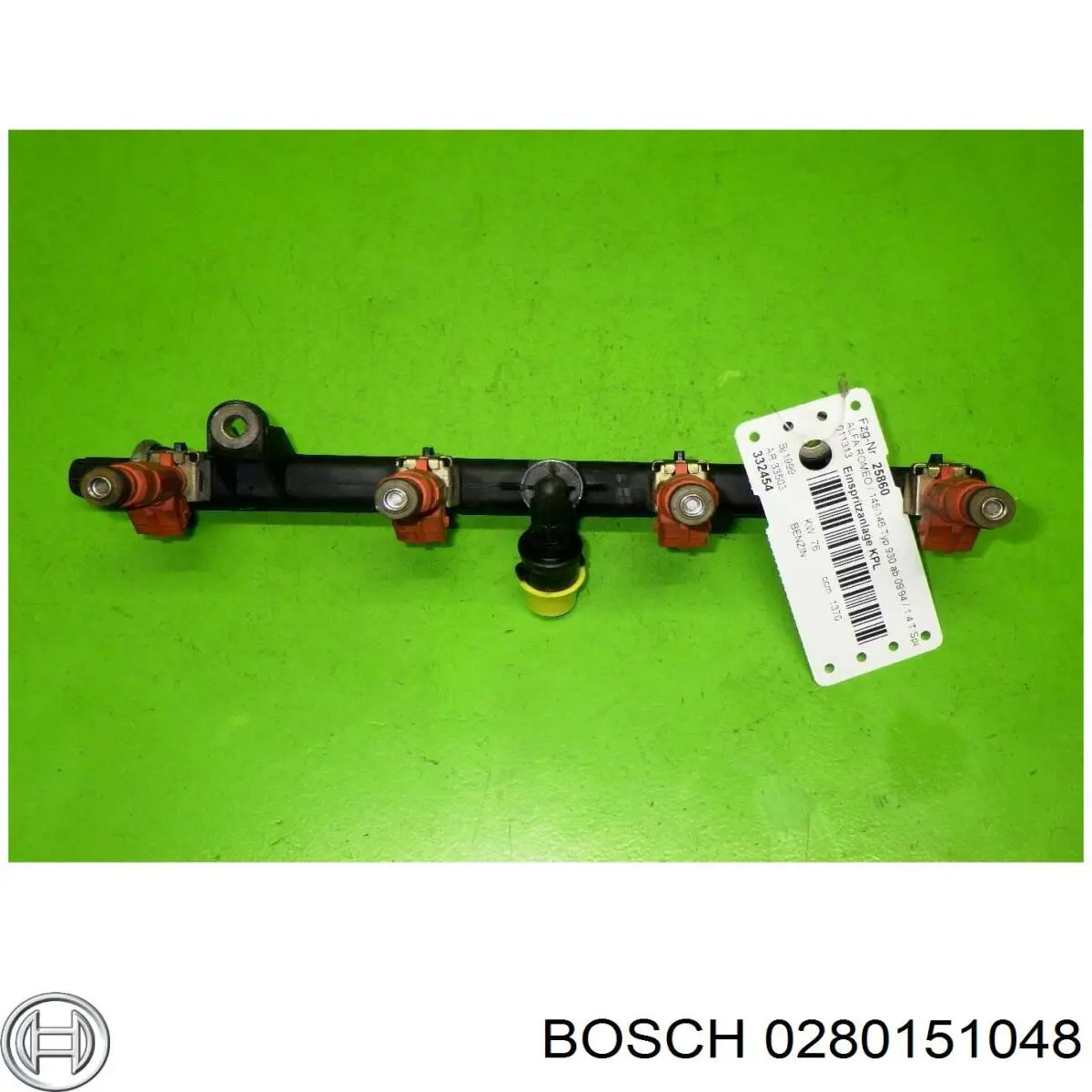 0280151048 Bosch rampa de inyectores