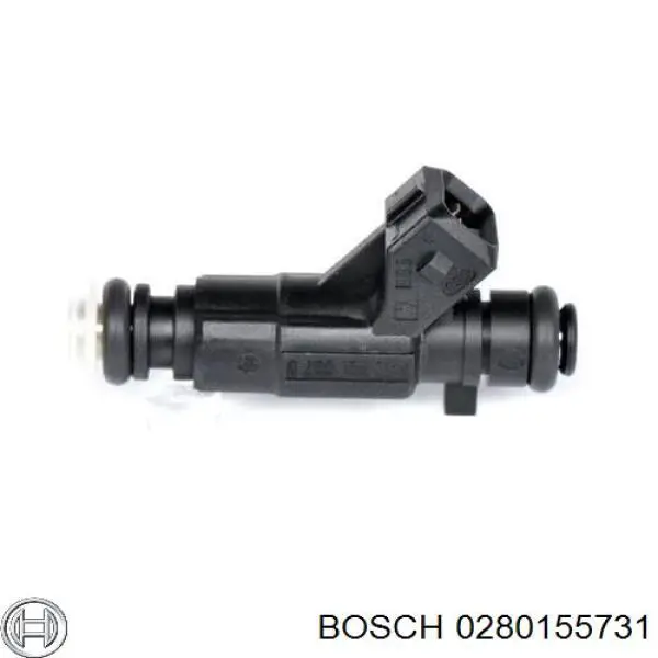 0280155731 Bosch Inyector de combustible