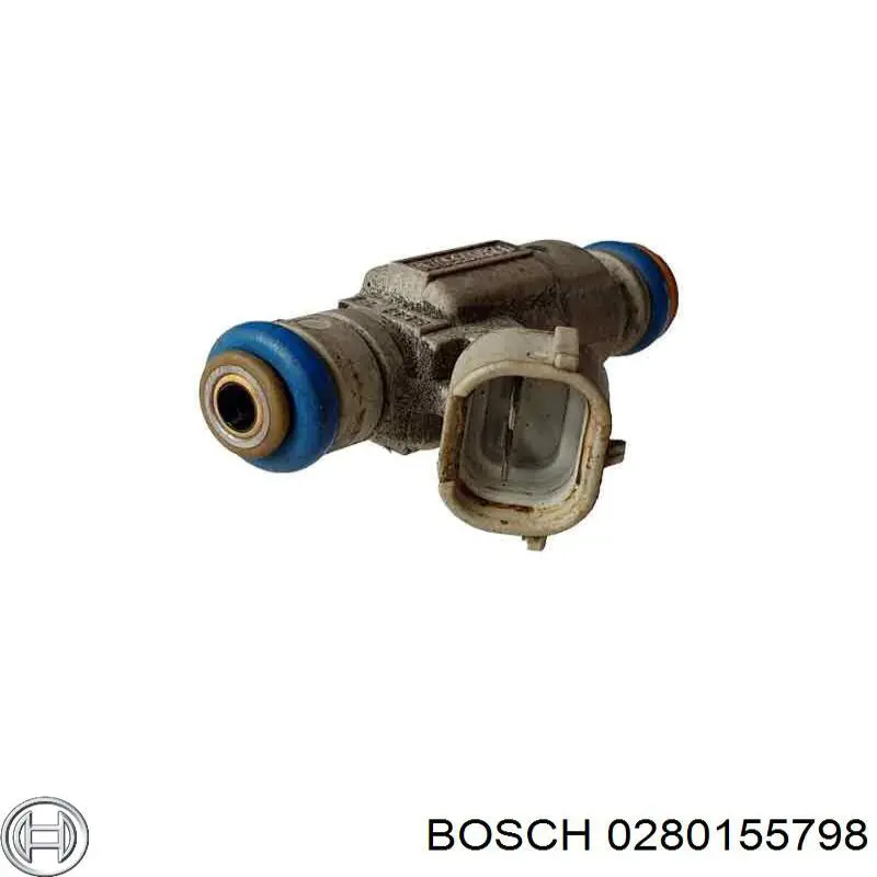 0280155798 Bosch inyector de combustible