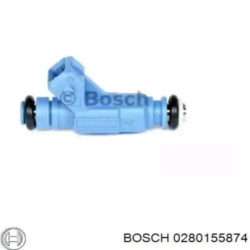 0280155874 Bosch inyector