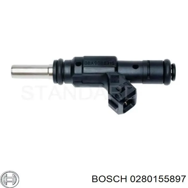 0280155897 Bosch inyector