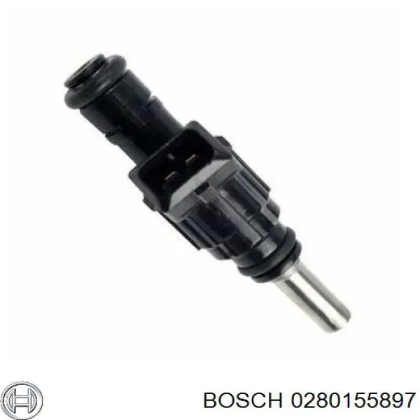 0280155897 Bosch Inyector de combustible