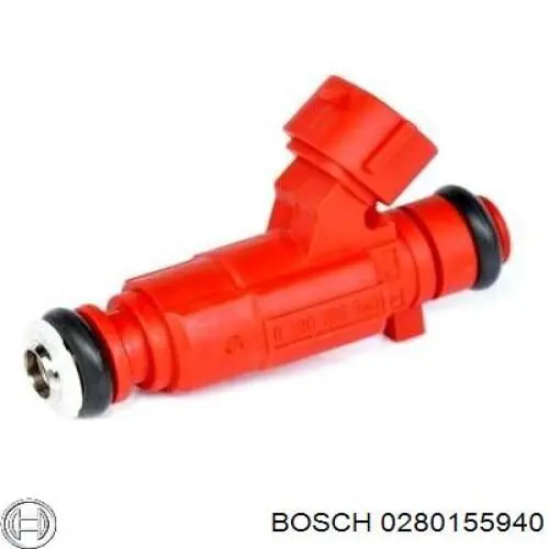0280155940 Bosch inyector